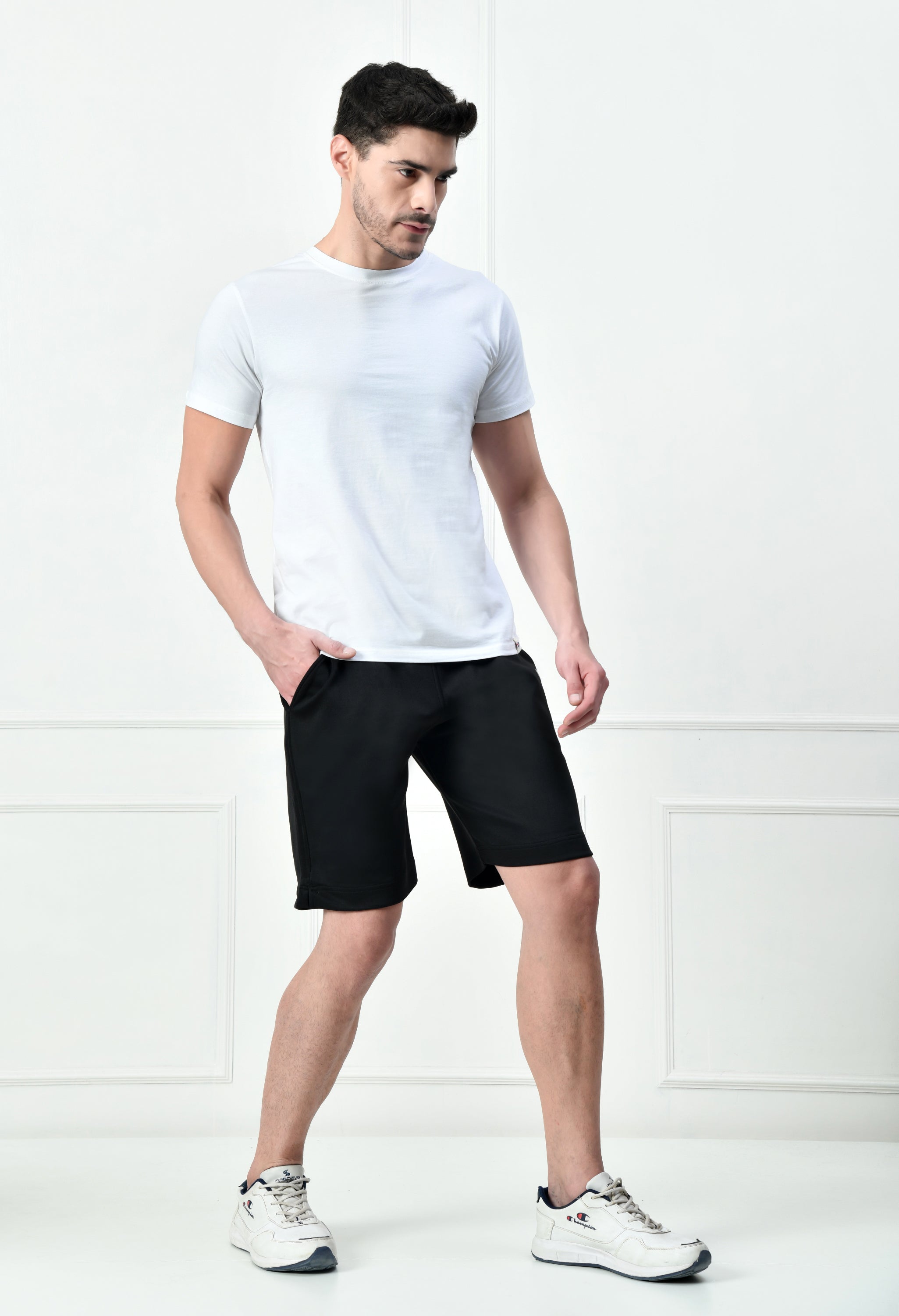 Bildos Super Soft Lycra Shorts - Black
