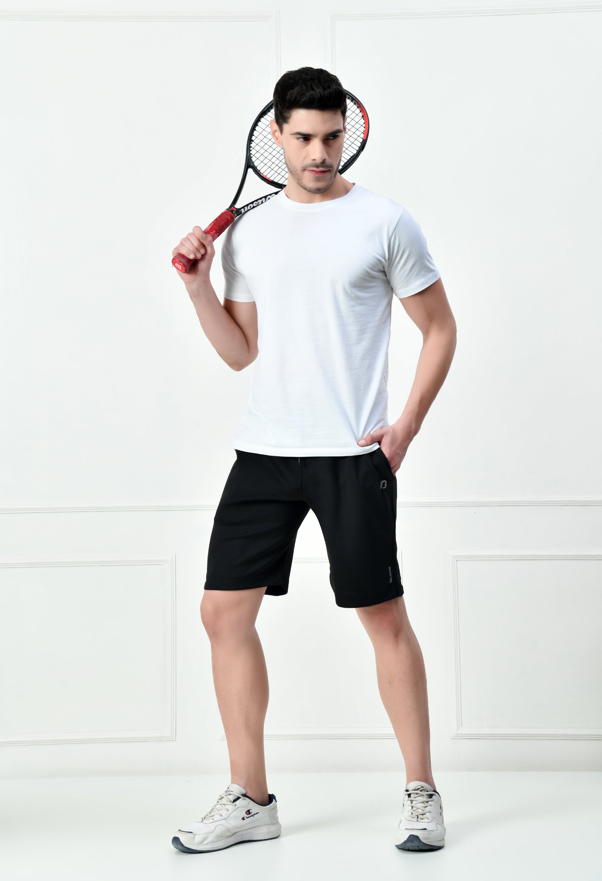 Bildos Super Soft Lycra Shorts - Black